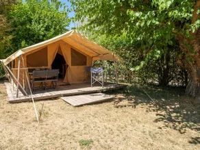 Tente avec piscine chauffée et terrasse - Image 4