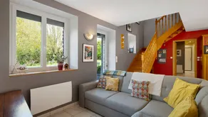 Agréable cottage entièrement équipé avec terrasse, jardin et barbecue | Vue jardin - Image 4
