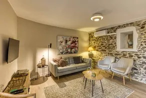 Merveilleuse maison de vacances entièrement équipée avec barbecue, piscine et jardin | Vue jardin | Avec animaux admis - Image 4
