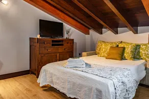 Wonderful private room with terrace, garden & jacuzzi | Garden view - Image 3