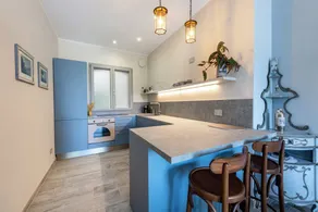 Appartement avec barbecue, piscine et terrasse | Vue jardin - Image 5