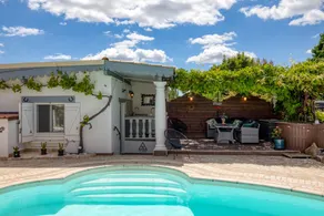 Holiday home with terrace, garden & pool | Garden view - Image 3