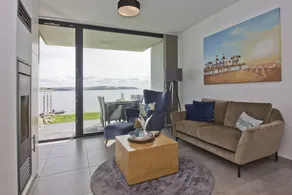 moderne Ferienwohnung in Wassernähe mit Meerblick - Ferienwohnung Heimathafen - Image 5