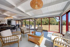 Cottage avec jardin, barbecue et terrasse | Vue jardin - Image 4