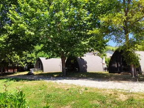 Chalet with heated pool & terrace | Pool view | Pets are welcome - Image 5