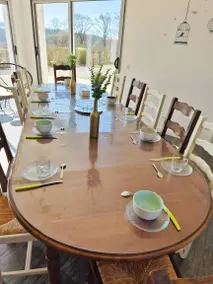 Cottage convivial et familial avec jardin, barbecue et terrasse | Vue jardin - Image 4
