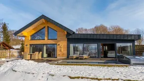 Chalet with private pool, sauna & terrace | Pool view | Pets are welcome - Image 2