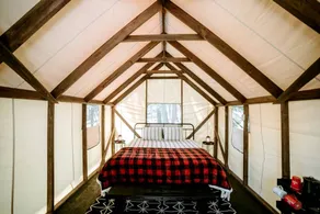 Glamping Safari Tent for Romantic Escapes to the Minnesota Forest - Image 4