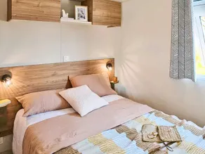 Campsite La Marmotte - Mobil Home Aqua Air-conditioned 3 rooms 4/6 people Terrace Semi-covered TV - Image 4