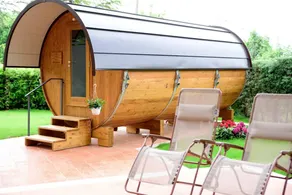 Romantic Wine Barrel Stay with Vineyard Views & Hot Tub near Rome, Italy - Image 2