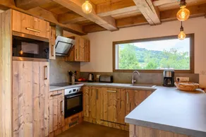 Chalet convivial et familial avec barbecue, terrasse et jardin | Vue jardin - Image 5