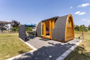 Camping Pod on the Alpaca Meadow with Private Terrace and Garden - Image 3
