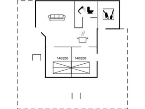 House with 1 room for 4 persons - Image 2