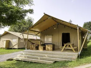 Tenda con piscina riscaldata e giardino | Ammette cani - Image 4