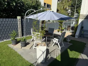 Familienorientierte tolle Ferienwohnung mit Terrasse, beheiztem Pool und Garten | Naturblick - Image 4