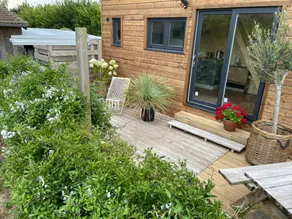 Wonderful chalet with terrace | Garden view - Image 4