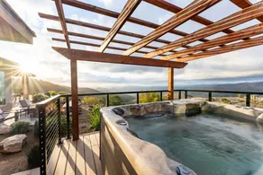 Holiday home with BBQ, private pool & garden - Image 2