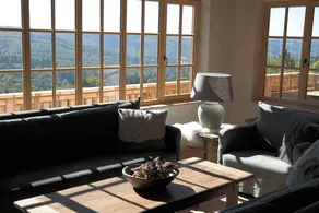 Chalet avec terrasse, barbecue et sauna | Vue jardin - Image 4