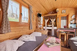 Chalet avec terrasse, barbecue et jardin | Vue jardin - Image 3
