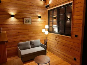 Charming chalet with terrace & garden | Garden view - Image 4