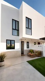 Children-friendly lovely villa with terrace, garden & pool | Sea view | Close to the beach | Suitable for remote work | Pets allowed - Image 4