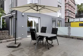 Pleasant flat with terrace | Garden view - Image 4