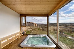 Ferienhaus mit Garten, Grill und Whirlpool | Bergblick - Image 2