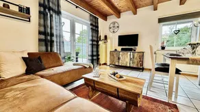 Holiday home with sauna, terrace & garden | Garden view - Image 3