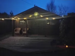 Cozy Cabin Retreat with Garden and Hot Tub - Image 4
