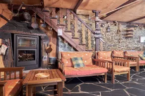 Ferienhaus mit Grill, Pool und Terrasse | Bergblick - Image 4
