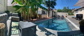 Familienorientierte Villa mit Grill, Whirlpool und privatem Pool | Poolblick - Image 2