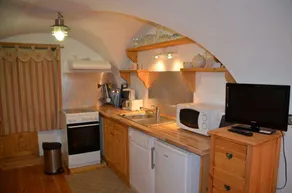 Rez-de-chaussée, vue montagne, télévision, casier à ski, 50m², Saint Martin de Belleville - Image 2