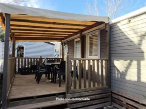 Mobile home with sauna, terrace & jacuzzi - Image 2