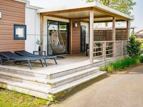 Familienorientierte gemütliche Lodge mit beheiztem Pool | Gartenblick | Neben dem Strand | Haustiere sind willkommen - Image 5
