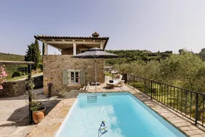 Charming holiday home with garden, pool & BBQ | Pool view | Pets are welcome - Image 2