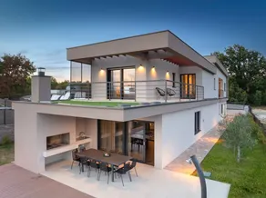 Villa con barbecue, terrazza e giardino - Image 4