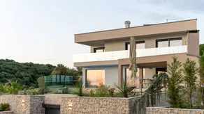 Villa with terrace, BBQ & private pool | Beach view - Image 4