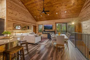 Grand chalet convivial et familial avec jacuzzi, barbecue et piscine | Vue montagne - Image 3