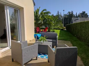 Ferienhaus mit Grill, Terrasse und Garten | Gartenblick - Image 3