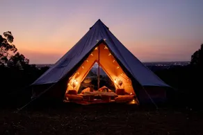 Off-Grid Bell Tent with Fantastic Vistas in Butler, Western Australia - Image 4