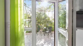 Flat with BBQ, terrace & garden - Image 4