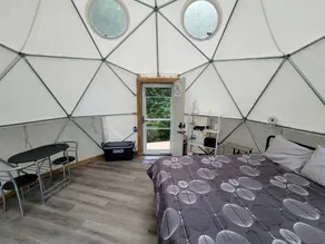 Geodome on Creek, Great Getaway, WIFI & Hot Shower near Boone, NC - Image 4