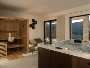 Family-friendly lovely holiday home with jacuzzi, terrace & sauna - Image 2