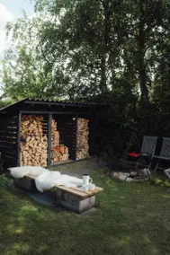 Modern holiday home with spa at Grenaa Beach - Image 3