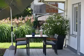 Apartment 'Quartier Wellant' with Terrace, Garden, and View of Weißensberg Chapel - Image 4