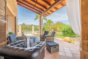 Apartment with terrace, barbecue & garden | Pool view - Image 5
