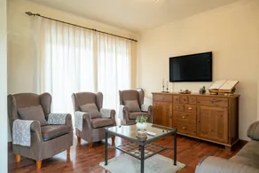 Maison avec barbecue, jardin et terrasse | Vue jardin - Image 4