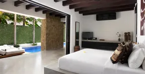Child-friendly villa with barbeque, private pool & garden | Beach nearby - Image 5
