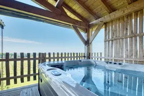 Familienorientiertes Chalet mit Pool, Whirlpool und Terrasse | Gartenblick | Hunde erlaubt - Image 2