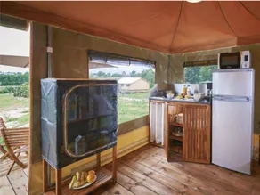 Tente avec terrasse et piscine chauffée - Image 5